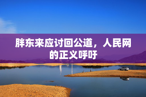 胖东来应讨回公道，人民网的正义呼吁