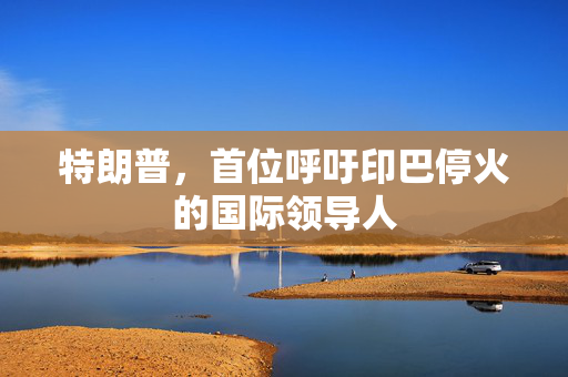 特朗普，首位呼吁印巴停火的国际领导人