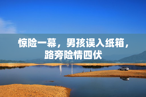 惊险一幕，男孩误入纸箱，路旁险情四伏