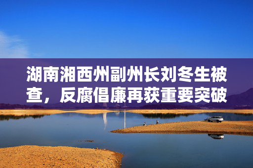 湖南湘西州副州长刘冬生被查，反腐倡廉再获重要突破