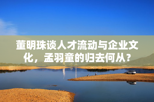 董明珠谈人才流动与企业文化，孟羽童的归去何从？
