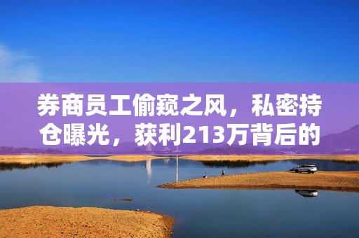 券商员工偷窥之风，私密持仓曝光，获利213万背后的道德与法律困境