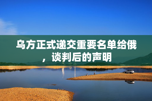 乌方正式递交重要名单给俄，谈判后的声明