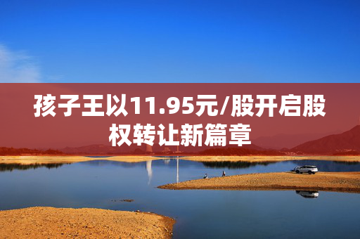 孩子王以11.95元/股开启股权转让新篇章