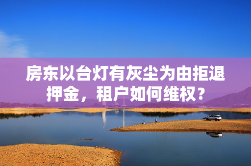 房东以台灯有灰尘为由拒退押金，租户如何维权？