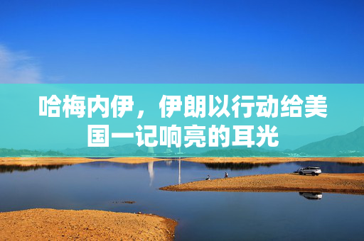 哈梅内伊，伊朗以行动给美国一记响亮的耳光
