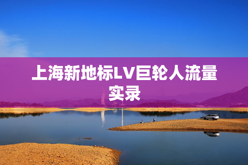 上海新地标LV巨轮人流量实录