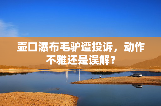 壶口瀑布毛驴遭投诉，动作不雅还是误解？