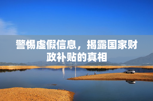 警惕虚假信息，揭露国家财政补贴的真相