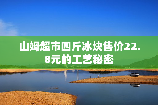 山姆超市四斤冰块售价22.8元的工艺秘密