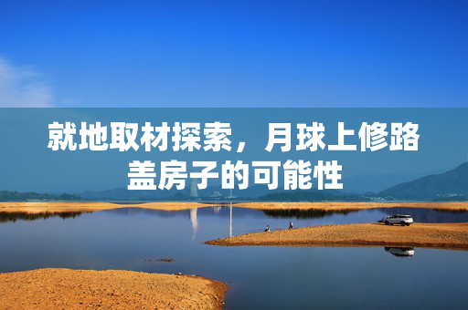 就地取材探索，月球上修路盖房子的可能性
