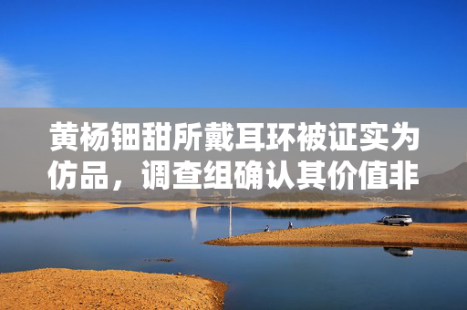 黄杨钿甜所戴耳环被证实为仿品，调查组确认其价值非天价