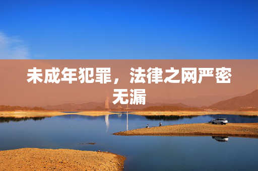 未成年犯罪，法律之网严密无漏