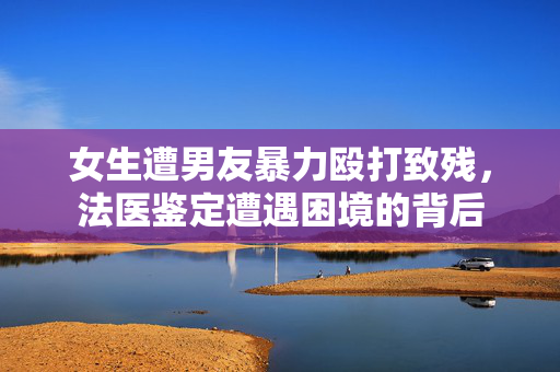 女生遭男友暴力殴打致残，法医鉴定遭遇困境的背后