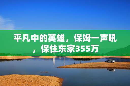 平凡中的英雄，保姆一声吼，保住东家355万