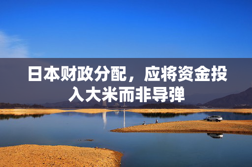 日本财政分配，应将资金投入大米而非导弹