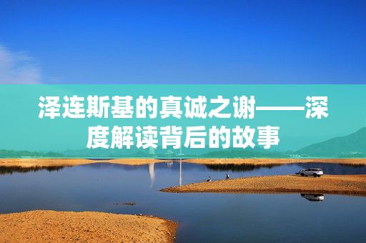 泽连斯基的真诚之谢——深度解读背后的故事