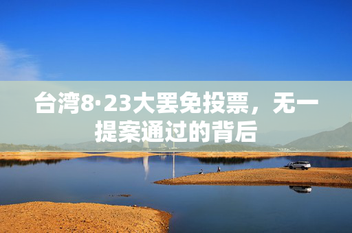 台湾8·23大罢免投票，无一提案通过的背后
