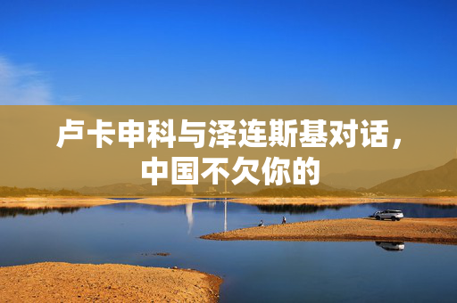 卢卡申科与泽连斯基对话，中国不欠你的