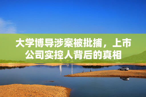大学博导涉案被批捕，上市公司实控人背后的真相