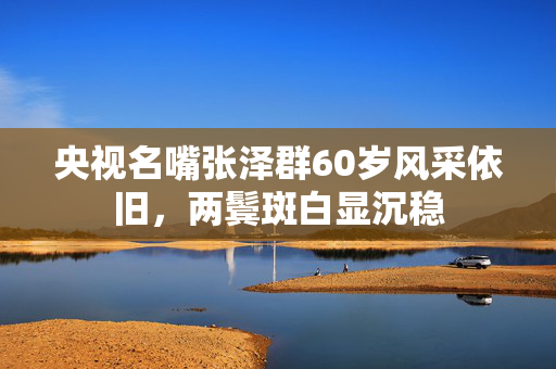 央视名嘴张泽群60岁风采依旧，两鬓斑白显沉稳