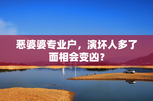 恶婆婆专业户，演坏人多了面相会变凶？